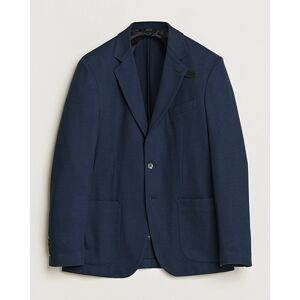 Brioni Cotton/Silk Jersey Blazer Navy - Sininen - Size: 48 50 52 - Gender: men