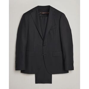 Canali Capri Super 130s Wool Suit Black - Sininen - Size: S M L XL - Gender: men