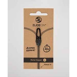 ZlideOn Normal Metal Zipper Black L - Ruskea - Size: UK7 - EU41 UK7,5 - EU41,5 UK8 - EU42 UK8,5 - EU42,5 UK9,5 - EU43,5 UK10 - EU44 UK10,5 - EU44,5 UK11 - EU45 - Gender: men