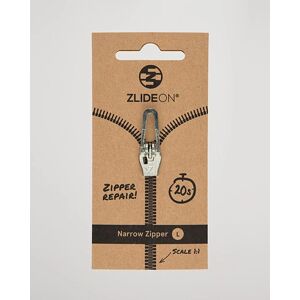 ZlideOn Narrow Zipper Silver L - Hopea - Size: One size - Gender: men