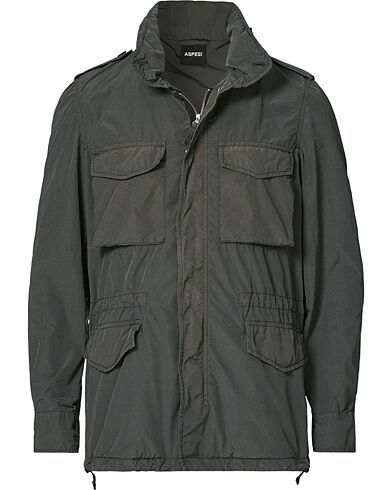 Aspesi M65 Replica Field Jacket Dark Grey