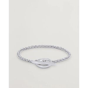 Wood Robin Bracelet Silver - Kulta - Size: 57 58 - Gender: men