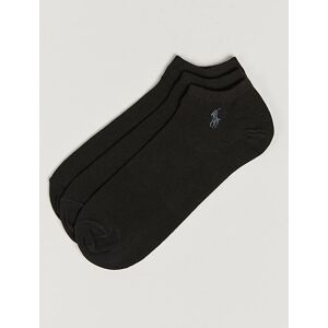 Ralph Lauren 3-Pack Ghost Sock Black - Musta - Size: S XL XXL XS - Gender: men