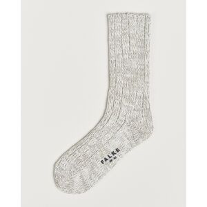 Falke Brooklyn Cotton Sock Light Grey - Vihreä - Size: 1 - XS 2 - S 4 - L - Gender: men