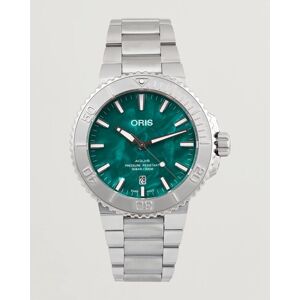 Oris Aquis Date 43,5mm Bracenet - Valkoinen - Size: 38 - S 39 - M 40 - M 41 - L 42 - L 43 - XL - Gender: men