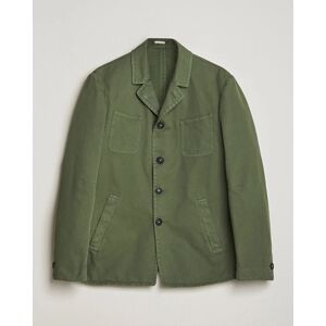 Massimo Alba Solex Cotton Work Jacket Military Green - Ruskea - Size: EU41 EU42 EU42,5 EU43 EU43,5 EU44 EU45 - Gender: men
