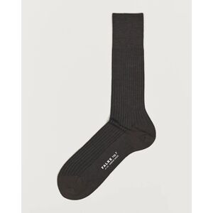 Falke No. 7 Finest Merino Ribbed Socks Brown - Sininen - Size: 41-42 43-44 45-46 - Gender: men