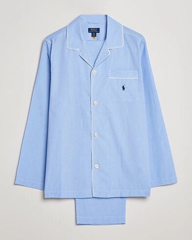 Ralph Lauren Pyjama Set Mini Gingham Blue