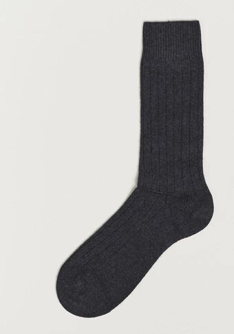 Pantherella Waddington Cashmere Sock Charcoal