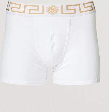 Versace Greca Boxer Briefs White