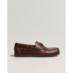 Sebago Endeavor Oiled Leather Boat Shoe Brown - Sininen - Size: M (41-44) - Gender: men