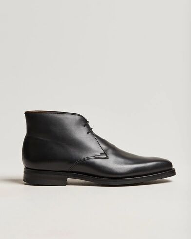 Crockett & Jones Tetbury Chukka Black Calf