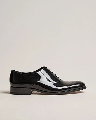 Loake Lifestyle Patent Black