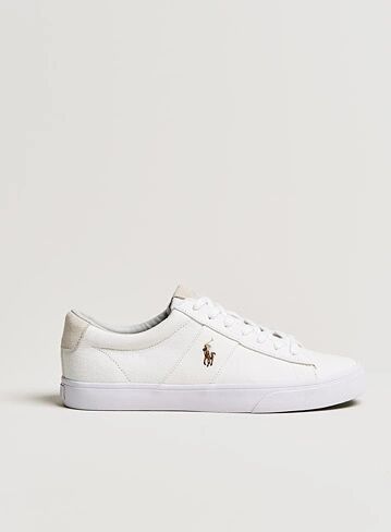 Ralph Lauren Sayer Canvas Sneaker White