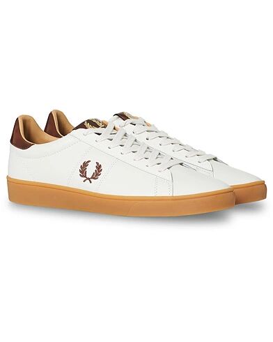 Fred Perry Spencer Tab Leather Sneaker Porcelain/Tan