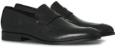 HUGO Ruston Leather Loafer Black