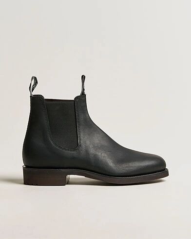 R.M. Williams Gardener G Boot Greasy Kip Black