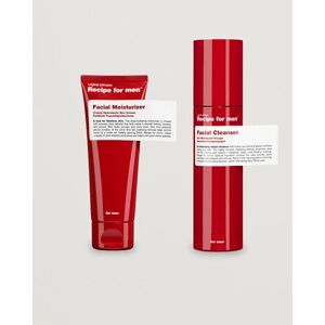 Recipe for Men Daily Routine Kit for Normal Skin - Sininen - Size: One size - Gender: men