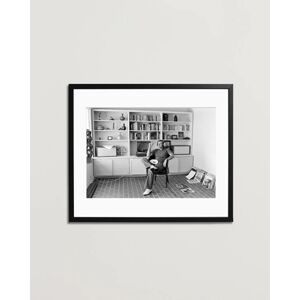 Sonic Editions Framed Jack Nicholson At Home - Valkoinen - Size: One size - Gender: men