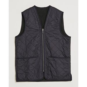 Barbour Quilt Waistcoat/Zip-In Liner Black - Punainen - Size: 2 - XS 3 - S 4 - M 5 - L 6 - XL 7 - XXL - Gender: men