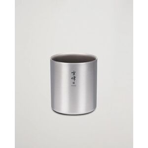 Snow Peak Double Wall Stacking Mug 450 Titanium - Hopea - Size: One size - Gender: men