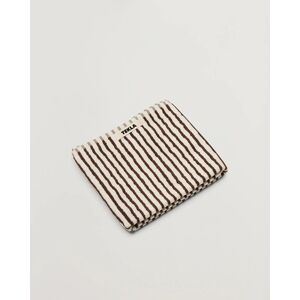 Tekla Organic Terry Hand Towel Kodiak Stripes - Vihreä - Size: S M L - Gender: men