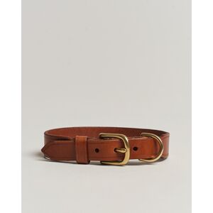 Tärnsjö Garveri Leather Dog Collar Light Brown - Sininen - Size: S M L XL XXL - Gender: men