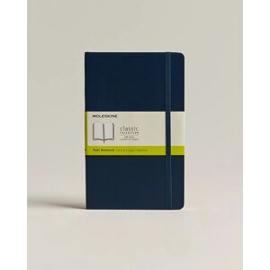 Moleskine Plain Soft Notebook Large Sapphire Blue - Sininen - Size: One size - Gender: men