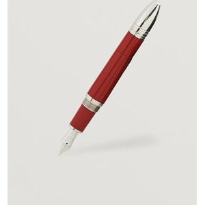 Montblanc Enzo Ferrari M Fountain Pen - Hopea,Punainen - Size: One size - Gender: men