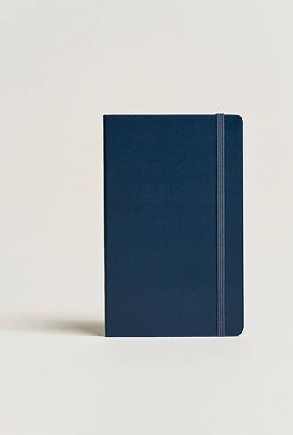 Moleskine Ruled Hard Notebook Large Sapphire Blue