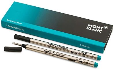 Montblanc 2 Rollerball Refills Barbados Blue