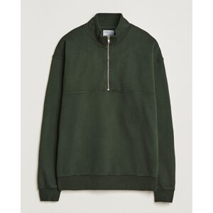 Colorful Standard Classic Organic Half-Zip Hunter Green - Punainen - Size: One size - Gender: men