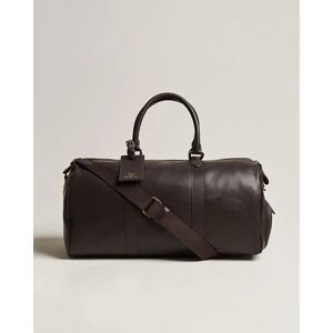 Ralph Lauren Leather Dufflebag Dark Brown - Oranssi - Size: S M XL - Gender: men