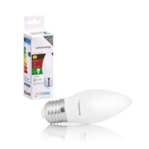 KorhoneCom LED-polttimo E27, 5W / 396lm, C37 - Whitenergy