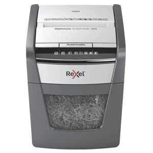 Action Rexel Optimum AutoFeed+ 50X paperisilppuri Ristisilppuri 55 dB 22 cm musta harmaa