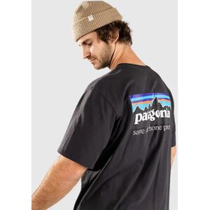 Patagonia P-6 Mission Organic T-paita musta