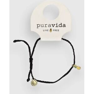 Pura Vida Enamel Pineapple Gold Koru musta