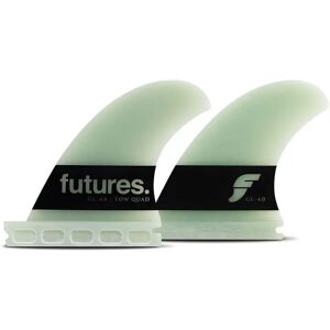 Futures Fins Big Wave Quad G Lopez 4.00 G10 Evä Set vihreä