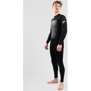 Quiksilver Prologue 3/2 Back Zip GBS Märkäpuku musta