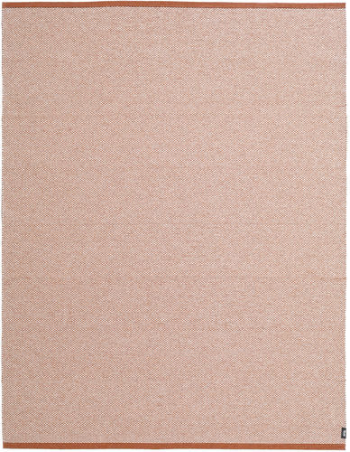 RugVista 150X200 Yksivärinen Matto Lyster Vaaleanpunainen/Beige