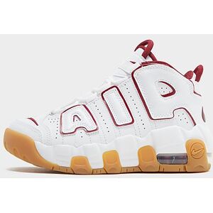 Nike Air More Uptempo 96 Miehet - Mens, White/Gum Light Brown/Team Red  - White/Gum Light Brown/Team Red - Size: 29.5