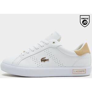 Lacoste Powercourt Women's, WHITE  - WHITE - Size: 38