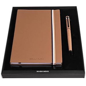 Boss Camel A5 notebook and rollerball pen set