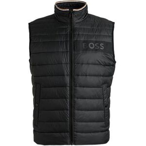 Boss Water-repellent gilet with 3D-logo tape