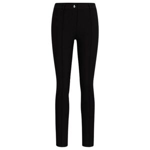 Boss Slim-fit trousers in power-stretch jersey