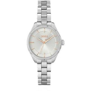 Boss Silver-tone watch with link bracelet