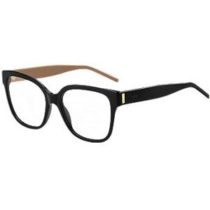 Boss Black bio-acetate optical frames with signature hardware