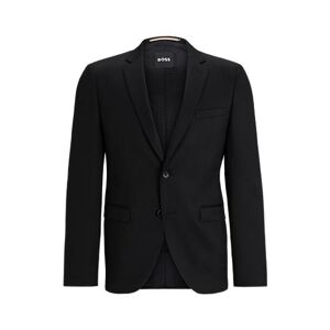 Boss Extra-slim-fit jacket in virgin-wool serge