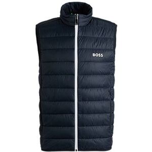 Boss Water-repellent gilet with logo detail