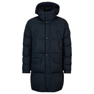 Boss Water-repellent padded jacket with hood